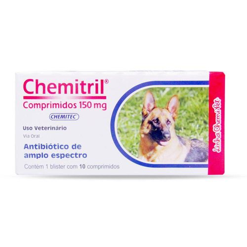 Chemitril 150 Mg com 10 Comprimidos - Chemitec
