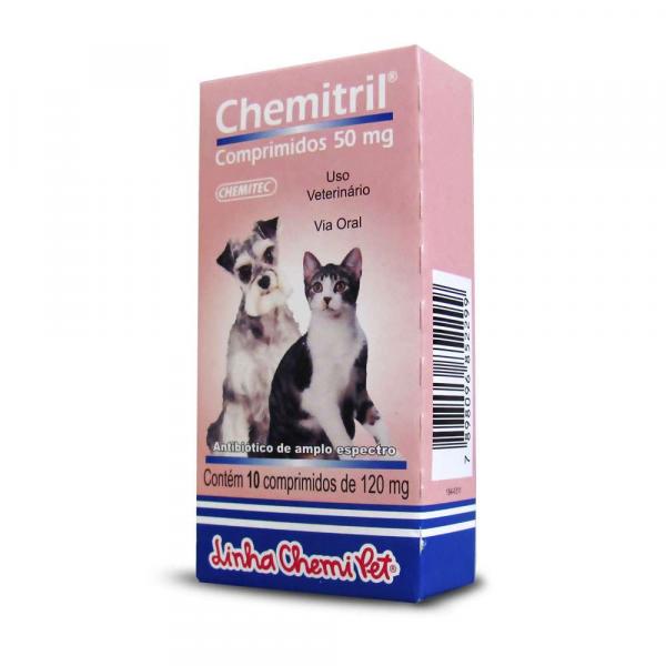 Chemitril - 50 Mg com 10 Comprimidos - Chemitec