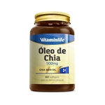Chia Seed Oil 60 softgels (Óleo de Chia) Vitamin Life