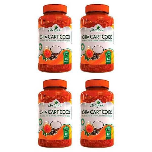 ChiaCartCoco - 4x 120 Cápsulas - Katigua