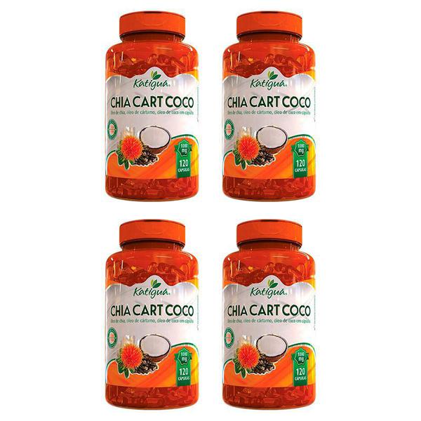 ChiaCartCoco - 4x 60 Cápsulas - Katigua