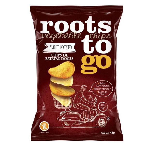 Chips de Batata Doce 45g - Roots To Go
