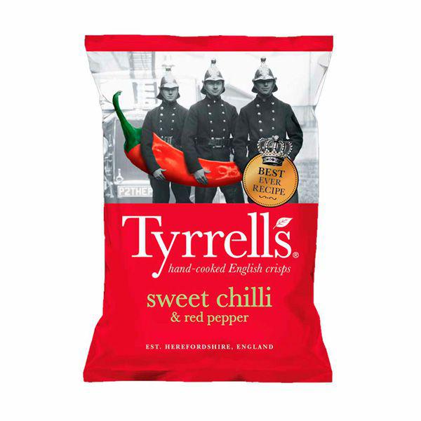 Chips de Batata Sweet Chilli e Red Pepper Tyrrells 150g