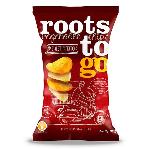 Chips de Batatas-Doces Roots To Go 45 G