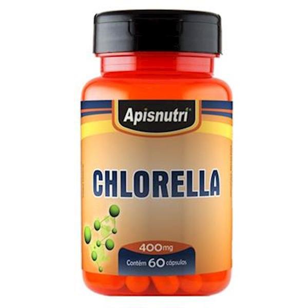 Chlorella 60 Caps 400mg - Apisnutri