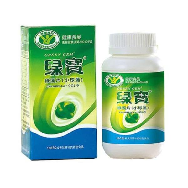 Chlorella - 360 Tabletes - Green Gem