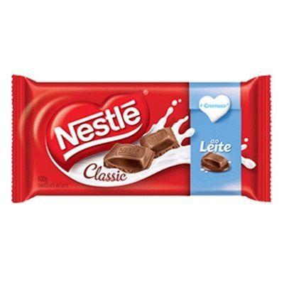Chocolate ao Leite Classic 90g Nestle