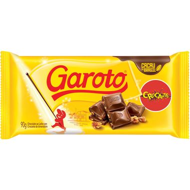 Chocolate Crocante Garoto 90g Dp. C/ 14 Un.