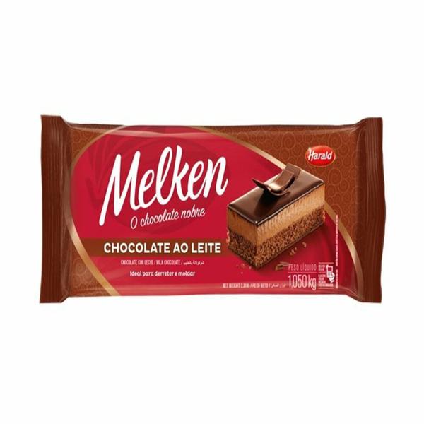 Chocolate em Barra Melken ao Leite Harald 1050kg