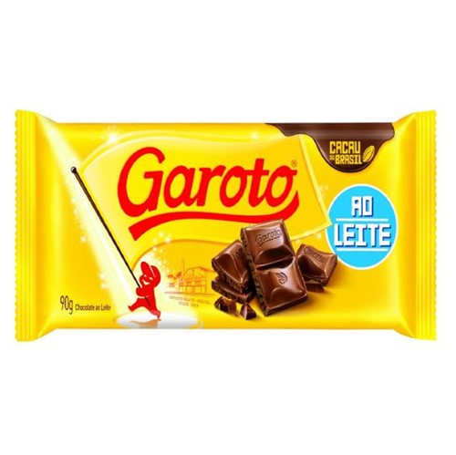 Chocolate Garoto ao Leite 90g