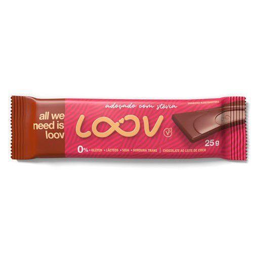 Chocolate Loov ao Leite de Coco (25g) - Chocolife