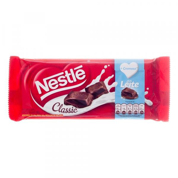 Chocolate Nestlé Classic ao Leite 100G
