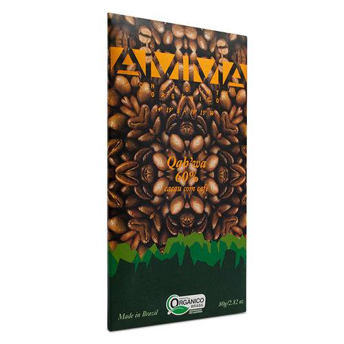 Chocolate Ogânico 60% Cacau - Amma 80g