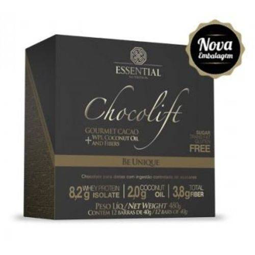 Chocolift Be Unique Essential Nutrition Box 12 Unidades