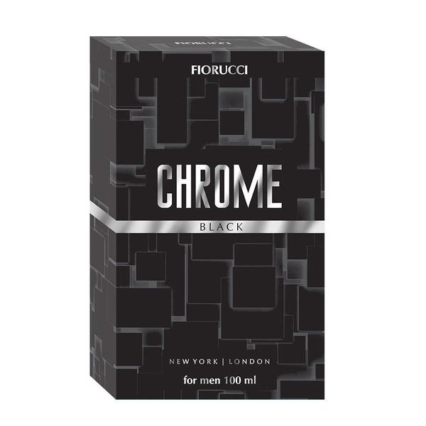 Chrome Black Fiorucci Perfume Masculino Deo Colônia
