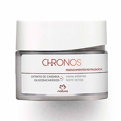 Chronos Creme Antissinais 60+ Noite Detox 40G -Válido 10/2020