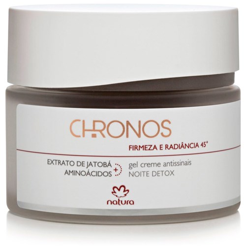 Chronos Gel Creme Antissinais 45+ Noite Detox - 40G