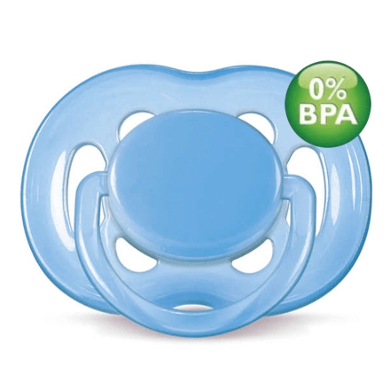 Chupeta Free Flow BPA Free 6-18 Meses AZUL Phillips AVENT - Philips Avent