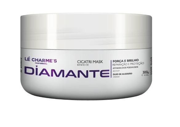 Cicatri Mask Banho de Diamante Máscara de Hidratação Le Charmes 300g - Lé Charmes