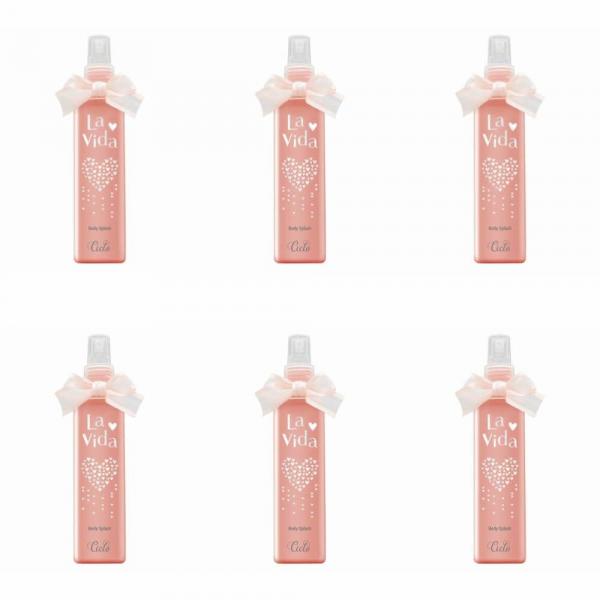 Ciclo Body Splash La Vida Perfume 200ml (Kit C/06)