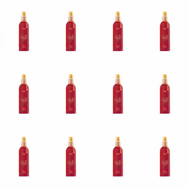 Ciclo Rouge Body Splash Rouge Perfume 250ml (Kit C/12)