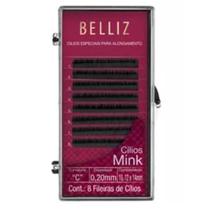 Cílios Belliz para Alongamento Mink C 020 Mix