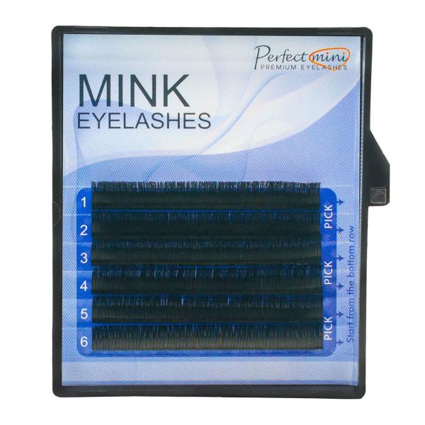 Cílios Eyelash Maker Premium Mink 6 Fileiras Curvatura C