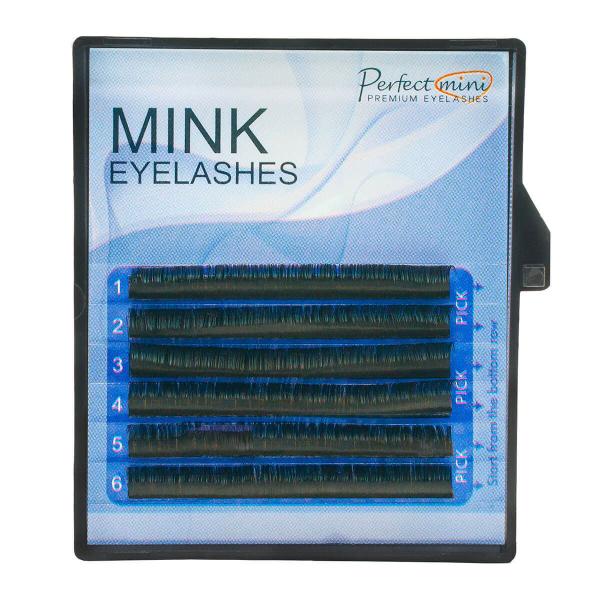 Cílios Eyelash Maker Premium Mink 6 Fileiras Curvatura C