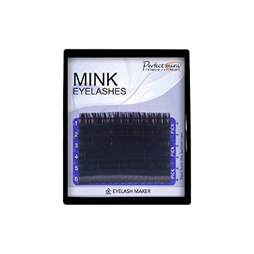 Cílios Fio a Fio Mink Premium 6 Linhas 8 Mm C 0.15