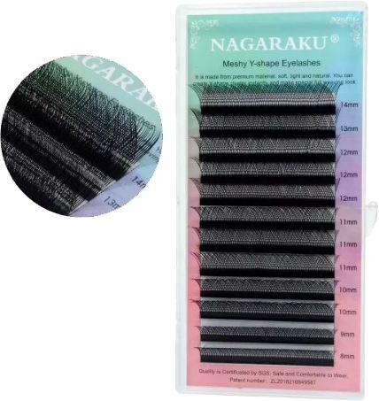 Cílios Nagaraku Y 0.07 (Caixa Mix 8 a 14mm)