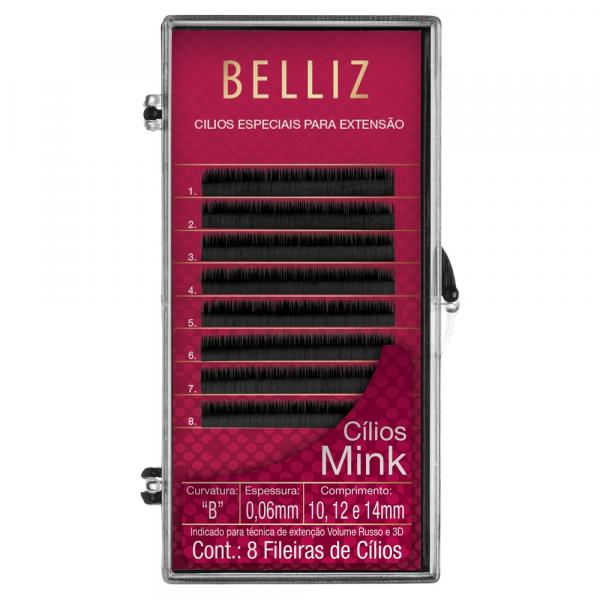 Cílios para Alongamento Belliz - Mink B 006 Mix