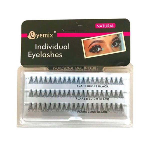 Cílios Postiços de Eyelashes Tufinhos Tufo 8mm - Yemix