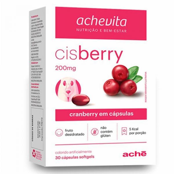 Cisberry 200mg 30capsulas - - Ache
