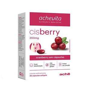 Cisberry 200mg Aché - 30 Cápsulas
