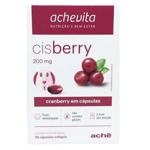 Cisberry 200mg com 30 Cápsulas