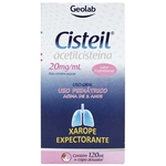 Cisteil 20 mg/ml - acetilcisteína - 120 ml - PEDIÁTRICO