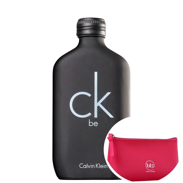 CK Be Calvin Klein Eau de Toilette - Perfume Unissex 50ml + Nécessaire Pink Beleza na Web