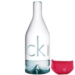 CK in2U For Him Calvin Klein Eau de Toilette - Perfume Masculino 50ml+Beleza na Web Pink Nécessaire
