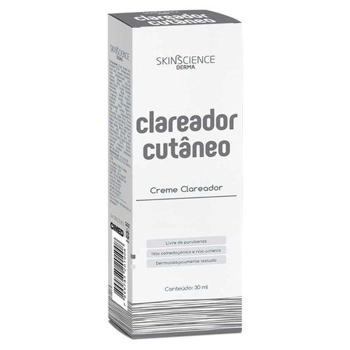 Clareador Cutaneo 30ml
