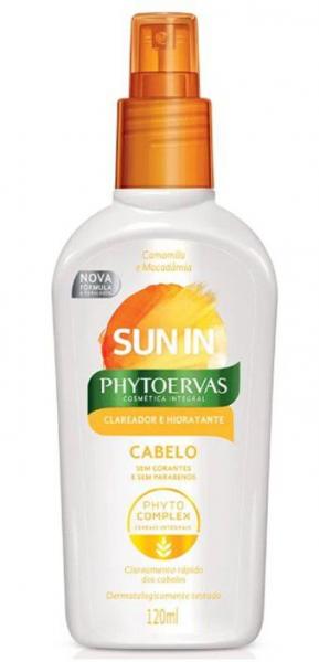Clareador e Hidratante Sun In Cabelo Phytoervas 120ml