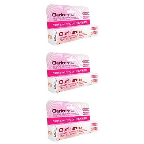 Claricure Gel Clareador 30g (kit C/03)
