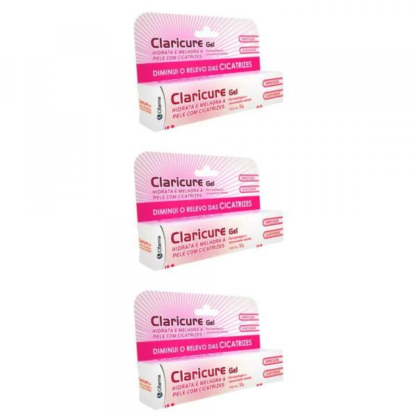 Claricure Gel Clareador 30g (Kit C/03)