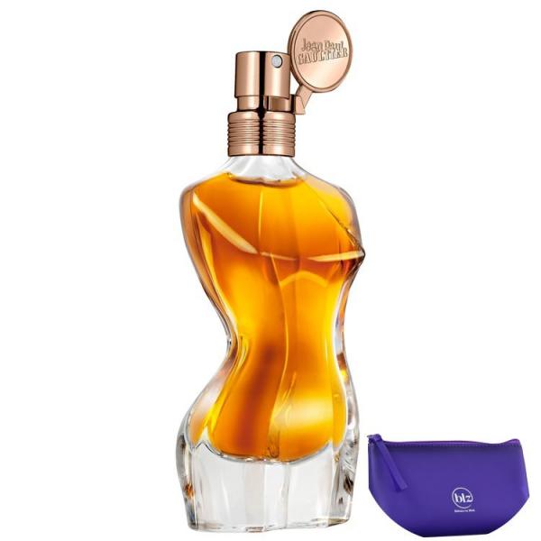 Classique Essence de Parfum Jean Paul Gaultier EDP - Perfume 30ml+Beleza na Web Roxo - Nécessaire