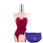 Classique Jean Paul Gaultier Eau de Parfum - Perfume Feminino 50ml+Beleza na Web Roxo - Nécessaire
