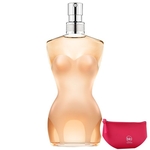 Classique Jean Paul Gaultier Eau de Toilette - Perfume Feminino 20ml+Beleza na Web Pink - Nécessaire