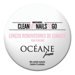 Clean My Nails To Go Lenço Removedor de Esmalte Sem Perfume Océane