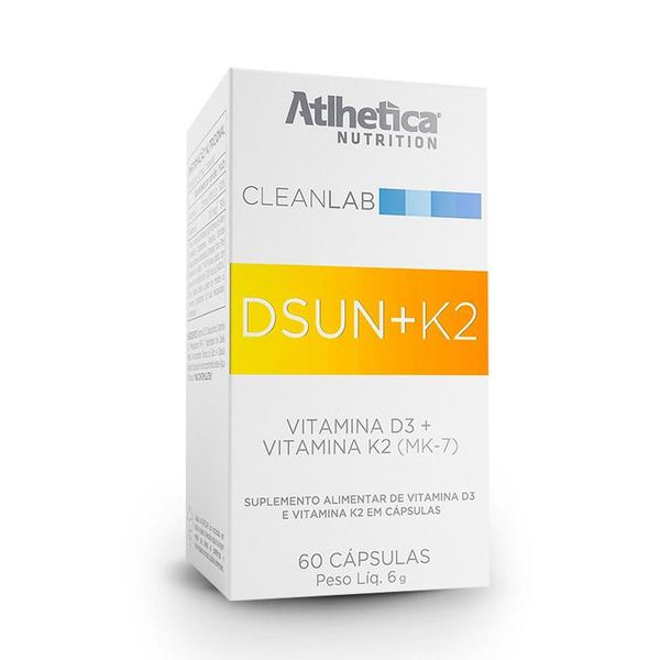 Cleanlab DSUN + K2 Atlhetica 60 Cápsulas - Atlhetica Nutrition
