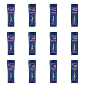Clear Men Alívio da Coceira Shampoo 200ml - Kit com 12