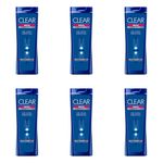 Clear Menthol Shampoo Masculino 200ml (kit C/06)