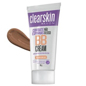 Clearskin BB Cream com Cor 30g - Escuro